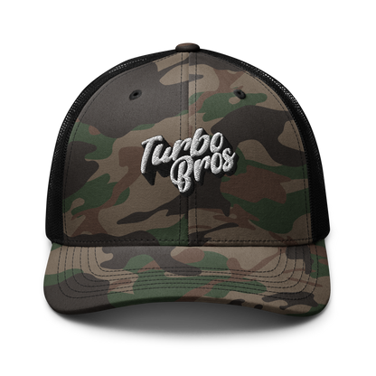 Turbo Bros Ace Line Camo Trucker Snapback