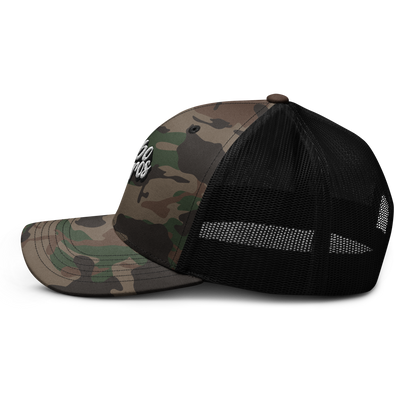 Turbo Bros Ace Line Camo Trucker Snapback