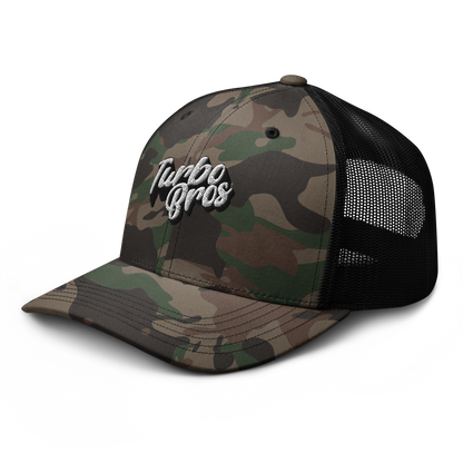 Turbo Bros Ace Line Camo Trucker Snapback